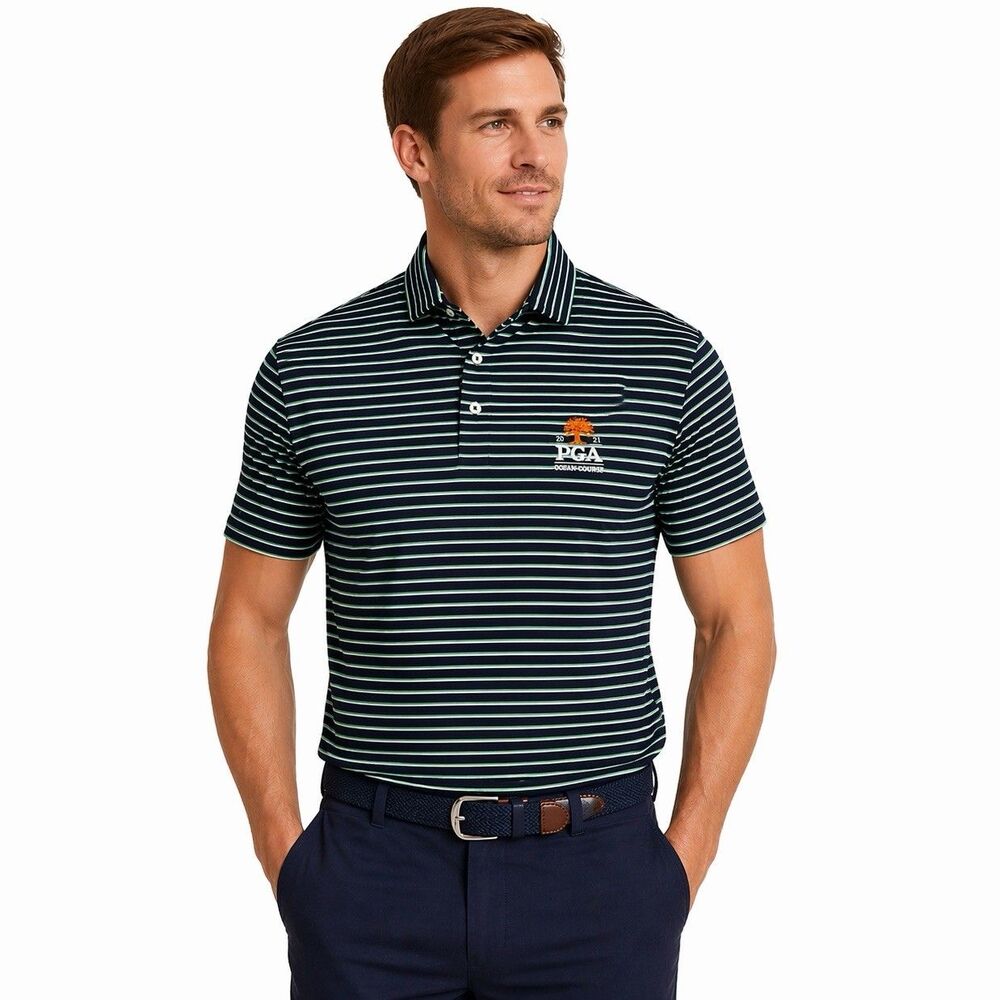 Polo Ralph Lauren 2021 PGA Ocean Course Performance Golf Shirt Sz Men XL